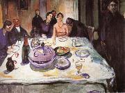 Edvard Munch Wedding oil